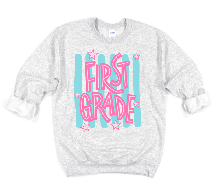 1st Grade Whimsy Stripes // Collection