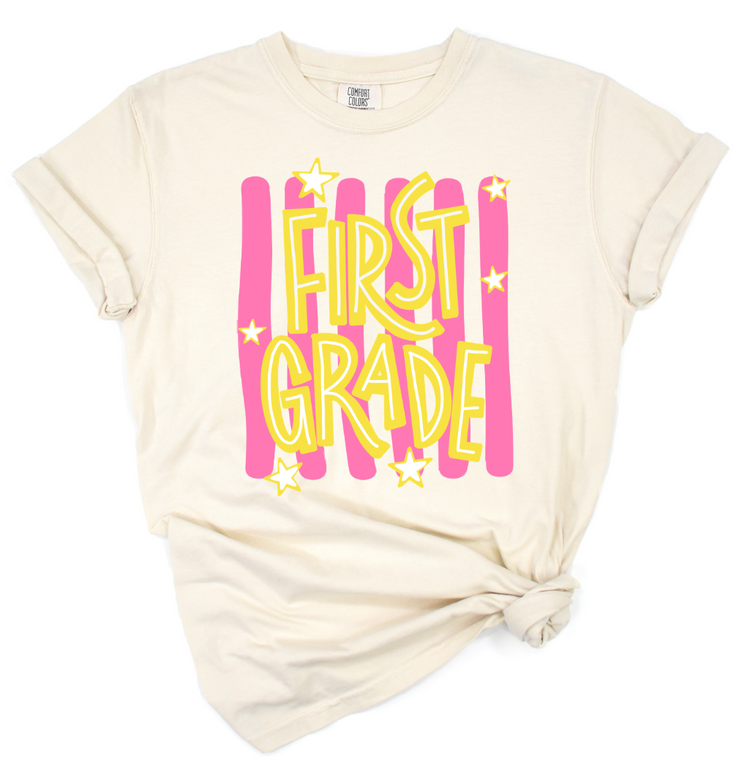 1st Grade Whimsy Stripes // Collection