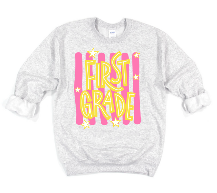 1st Grade Whimsy Stripes // Collection
