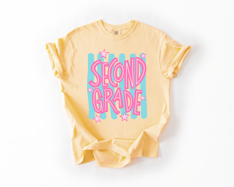 2nd Grade Whimsy Stripes // Collection