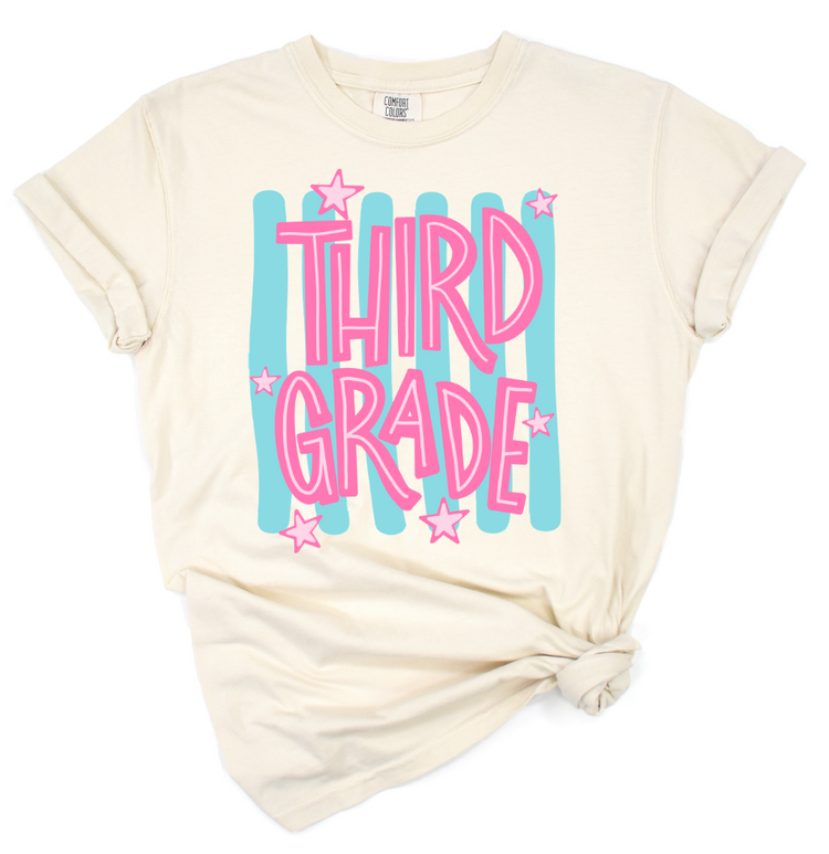 3rd Grade Whimsy Stripes // Collection