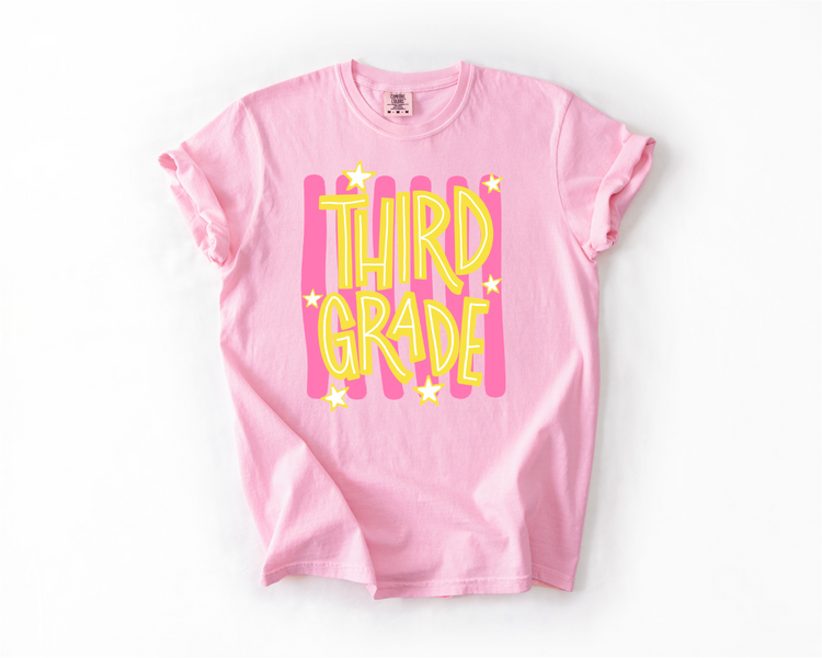 3rd Grade Whimsy Stripes // Collection