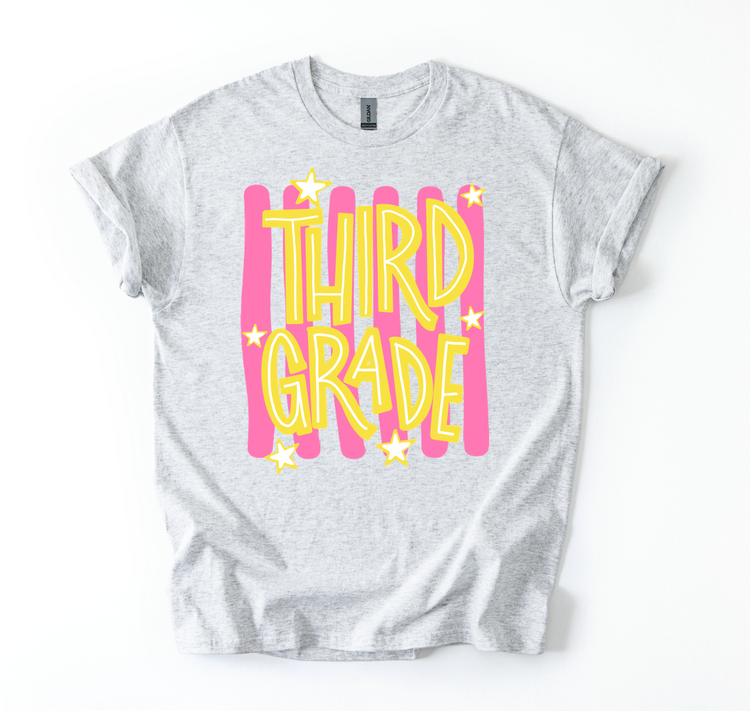 3rd Grade Whimsy Stripes // Collection