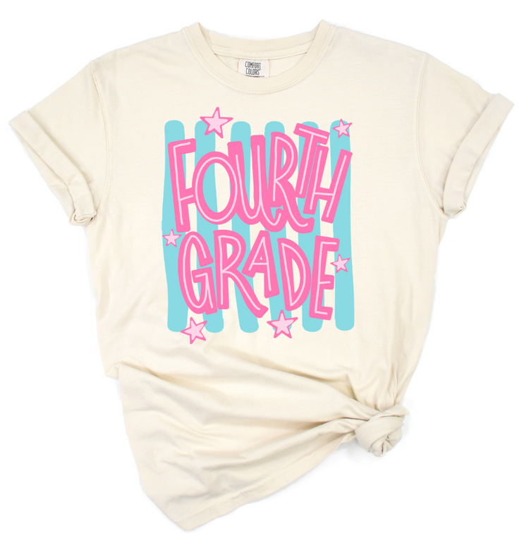 4th Grade Whimsy Stripes // Collection