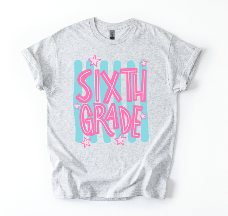 6th Grade Whimsy Stripes // Collection