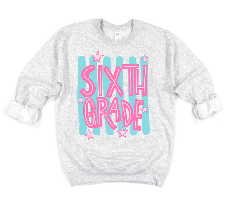 6th Grade Whimsy Stripes // Collection