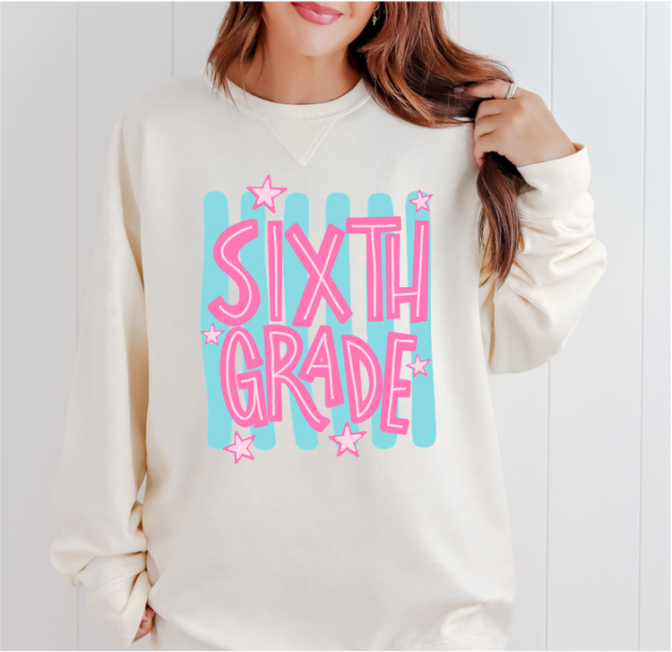 6th Grade Whimsy Stripes // Collection