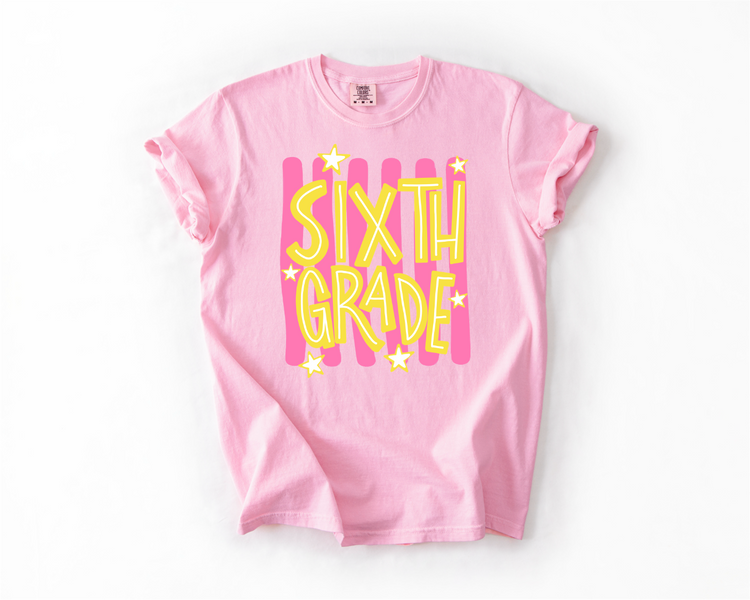 6th Grade Whimsy Stripes // Collection