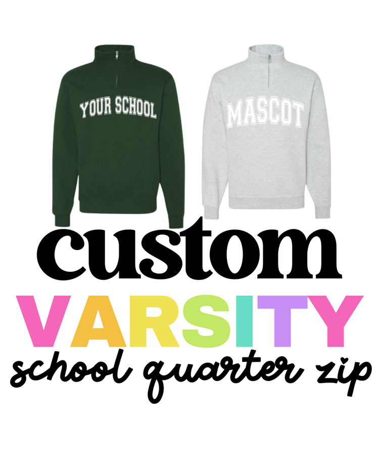 Custom OG Varsity // Quarter Zip