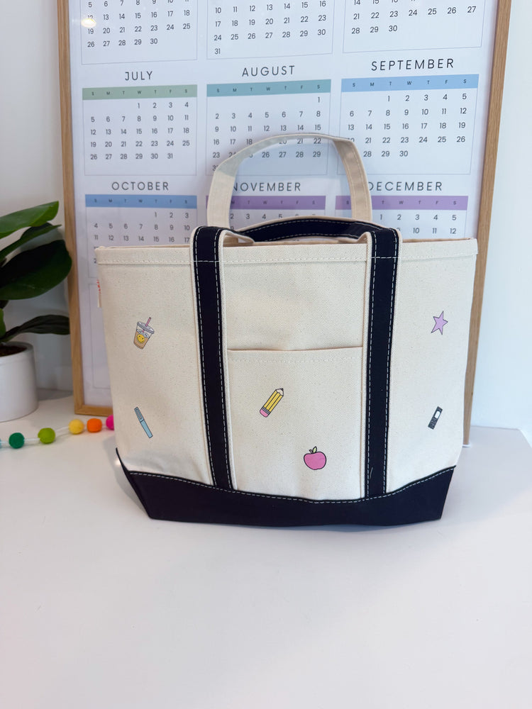 Teacher Icon Tote
