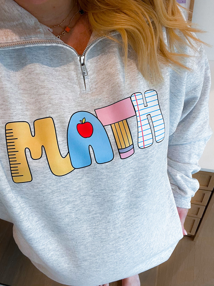 Math Doodle Letters // Collection
