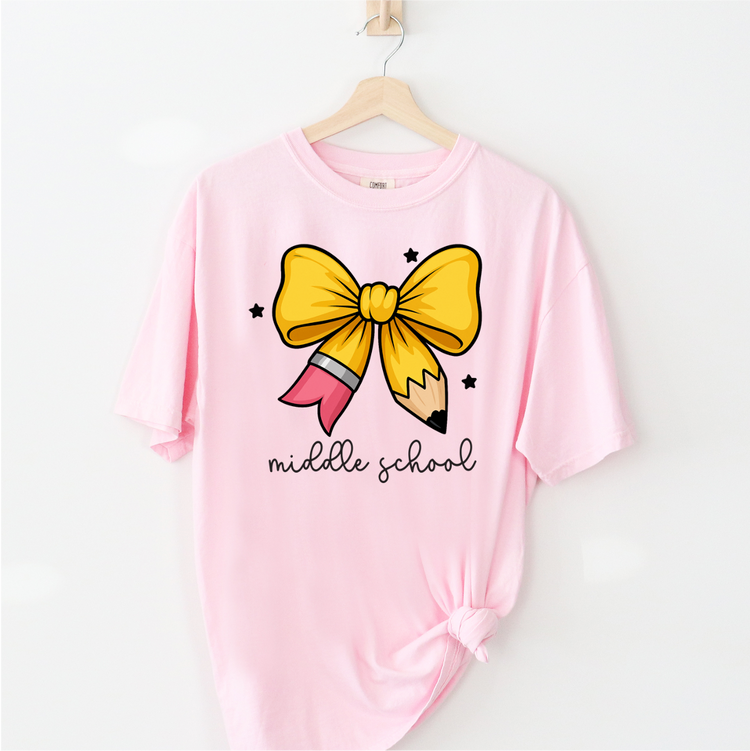 Middle School Pencil Bow // Collection
