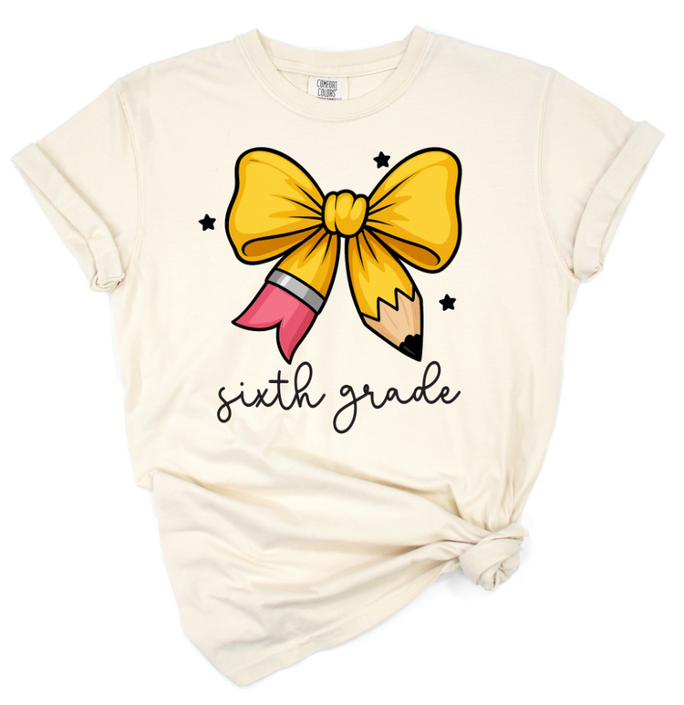 6th Grade Pencil Bow // Collection
