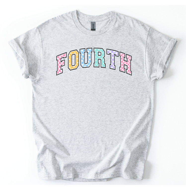 4th Grade Gingham Polka Dot // Collection