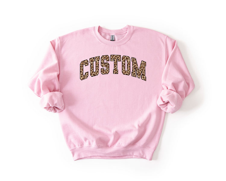 Custom Leopard Varsity // Collection