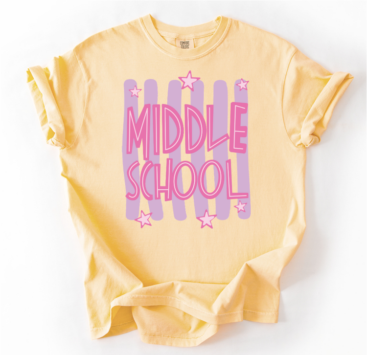 Middle School Whimsy Stripes // Collection
