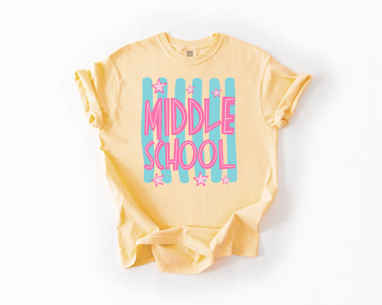 Middle School Whimsy Stripes // Collection