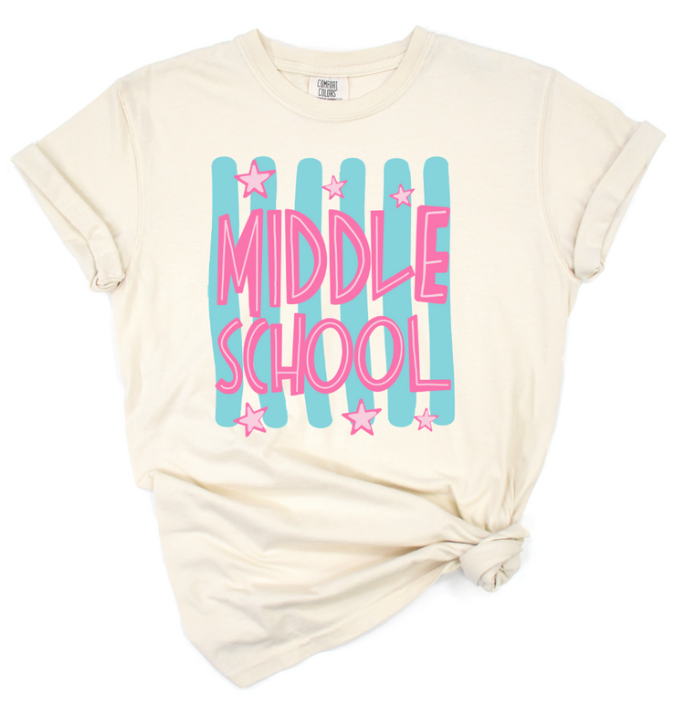Middle School Whimsy Stripes // Collection
