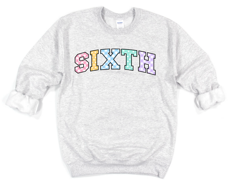 6th Grade Gingham Polka Dot // Collection