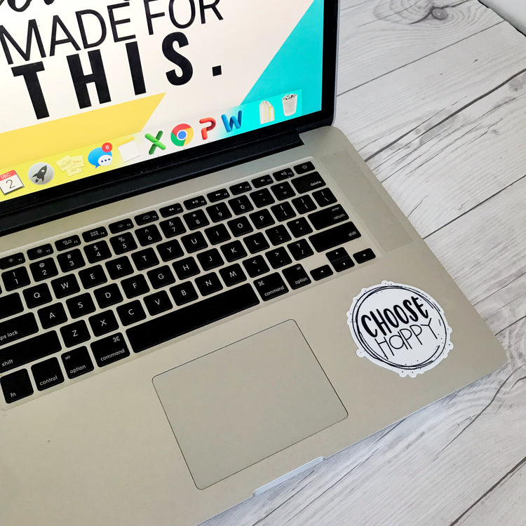 Choose Happy Sticker