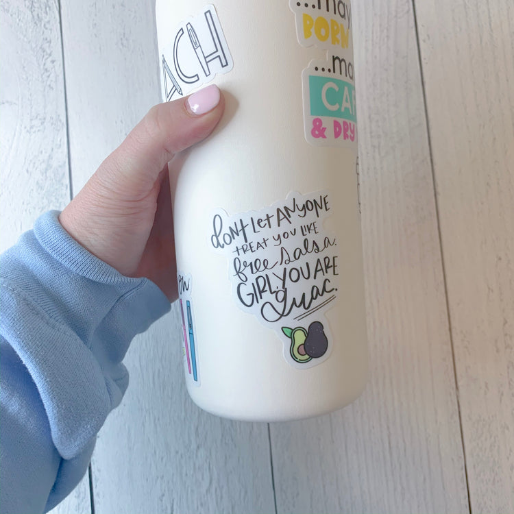 You are Guac Sticker