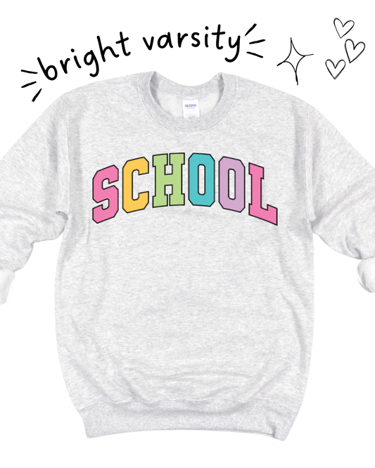 Custom Bright Varsity