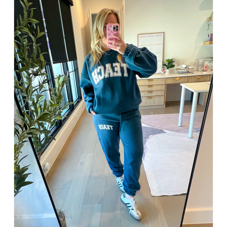 Teach Varsity Sweatshirt