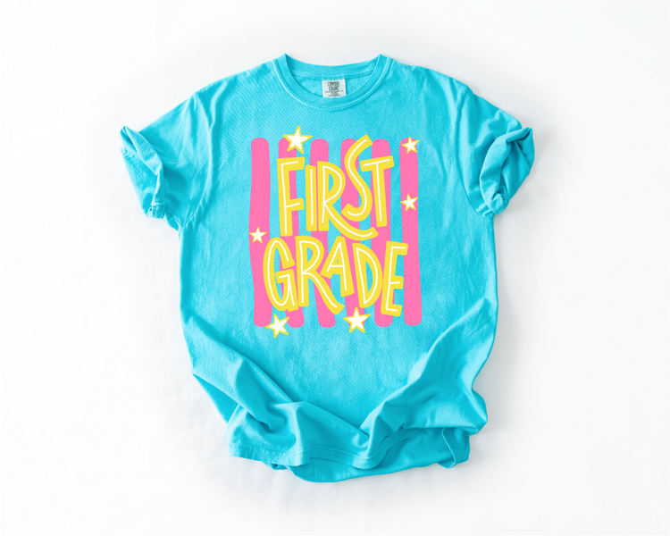 1st Grade Whimsy Stripes // Collection