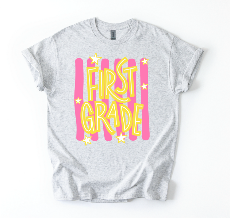 1st Grade Whimsy Stripes // Collection