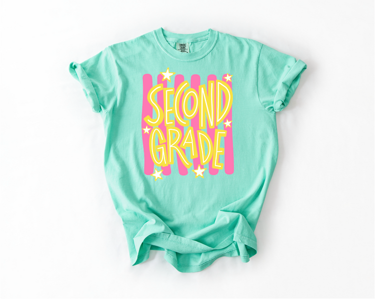 2nd Grade Whimsy Stripes // Collection
