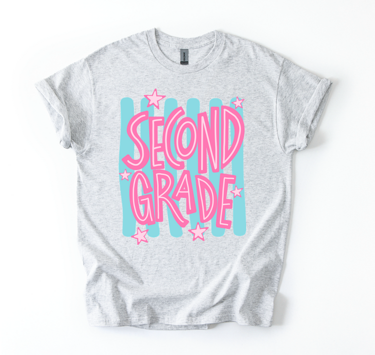 2nd Grade Whimsy Stripes // Collection