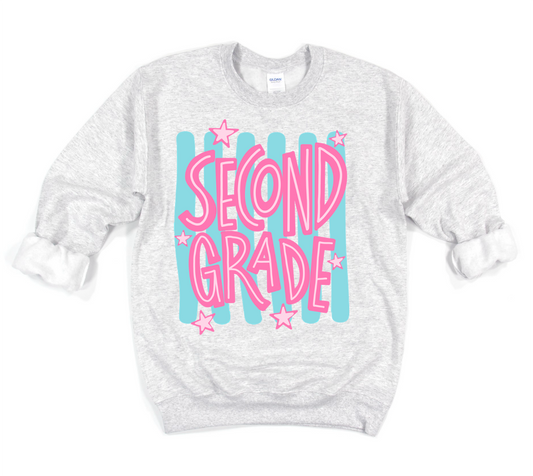 2nd Grade Whimsy Stripes // Collection