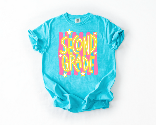2nd Grade Whimsy Stripes // Collection