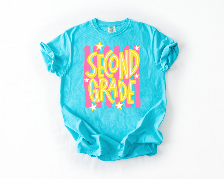 2nd Grade Whimsy Stripes // Collection