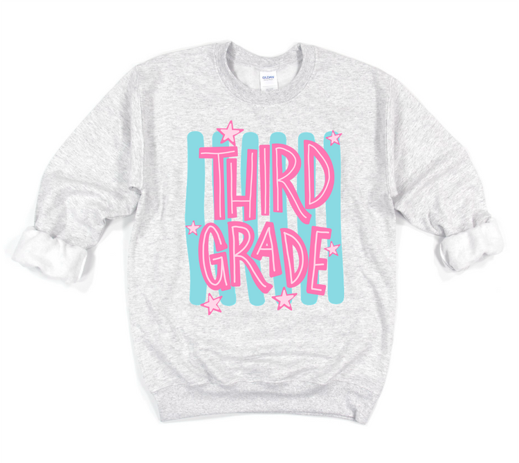 3rd Grade Whimsy Stripes // Collection