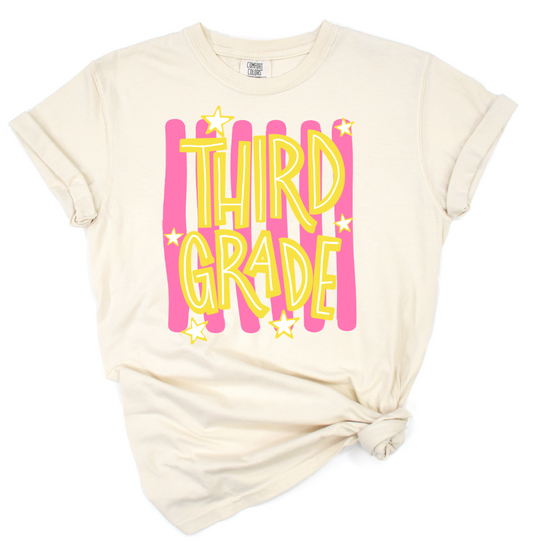3rd Grade Whimsy Stripes // Collection