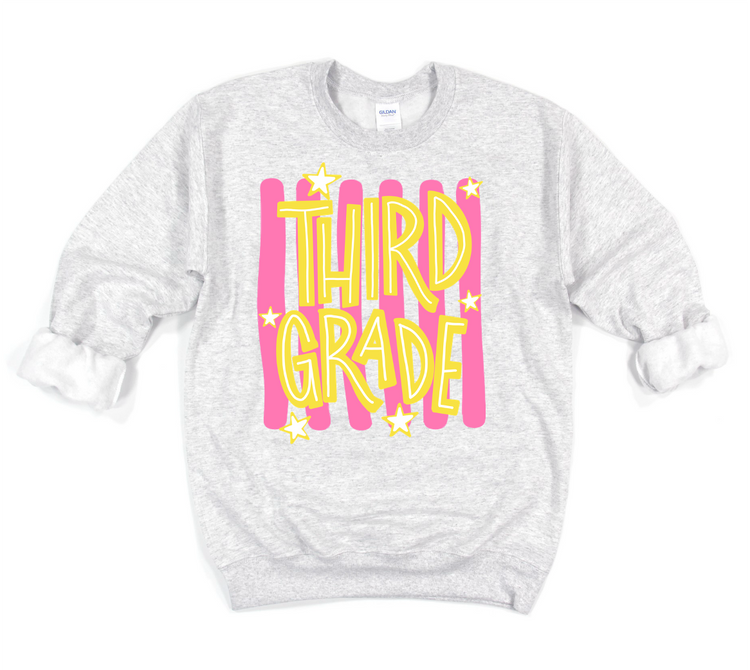 3rd Grade Whimsy Stripes // Collection