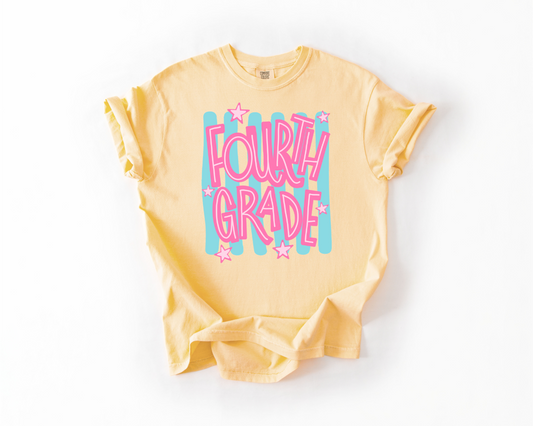 4th Grade Whimsy Stripes // Collection
