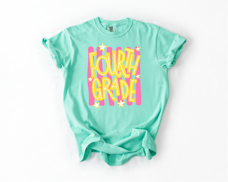 4th Grade Whimsy Stripes // Collection