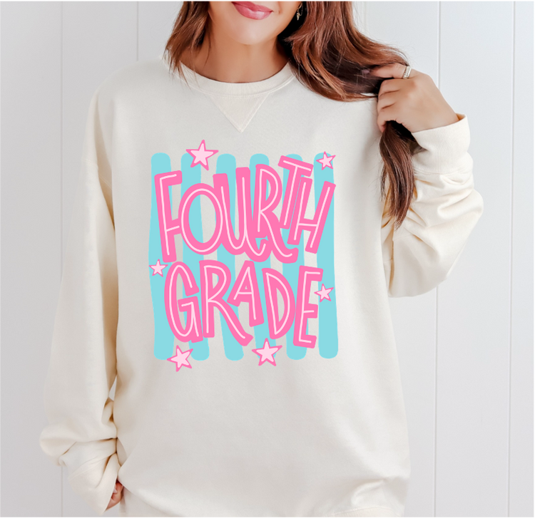 4th Grade Whimsy Stripes // Collection
