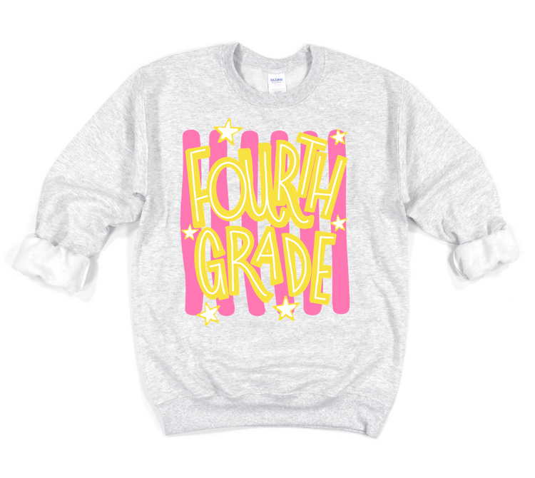 4th Grade Whimsy Stripes // Collection
