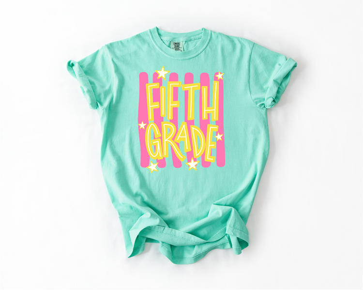 5th Grade Whimsy Stripes // Collection