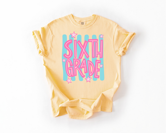 6th Grade Whimsy Stripes // Collection