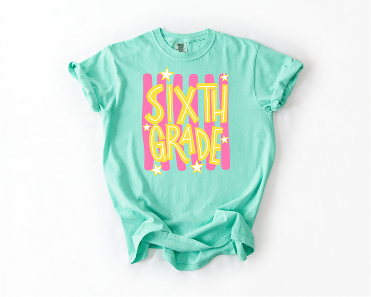 6th Grade Whimsy Stripes // Collection
