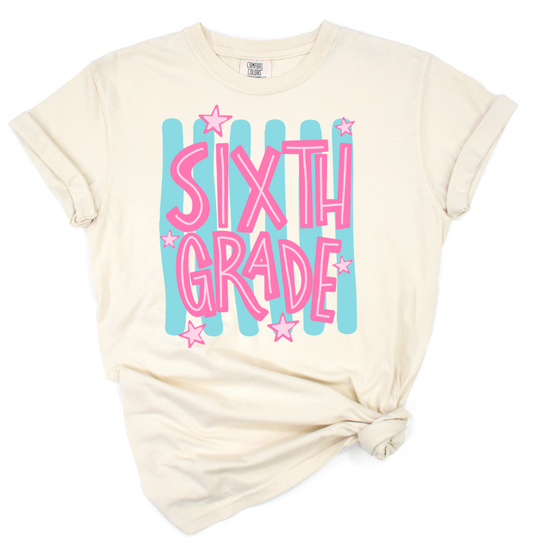6th Grade Whimsy Stripes // Collection