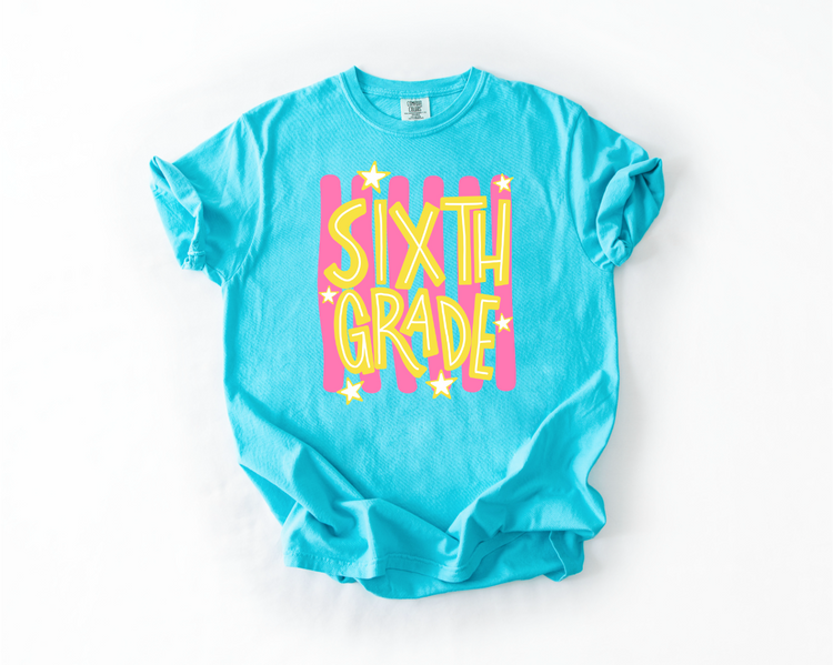 6th Grade Whimsy Stripes // Collection