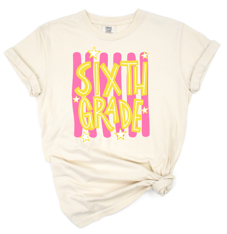 6th Grade Whimsy Stripes // Collection