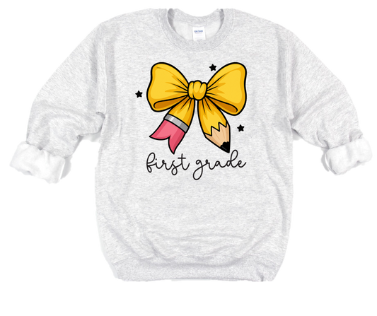 First Grade Pencil Bow // Collection