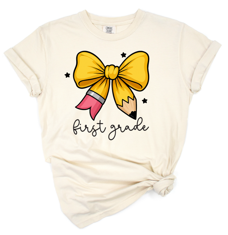 1st Grade Pencil Bow // Collection