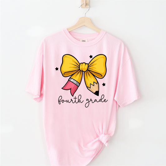 Fourth Grade Pencil Bow // Collection